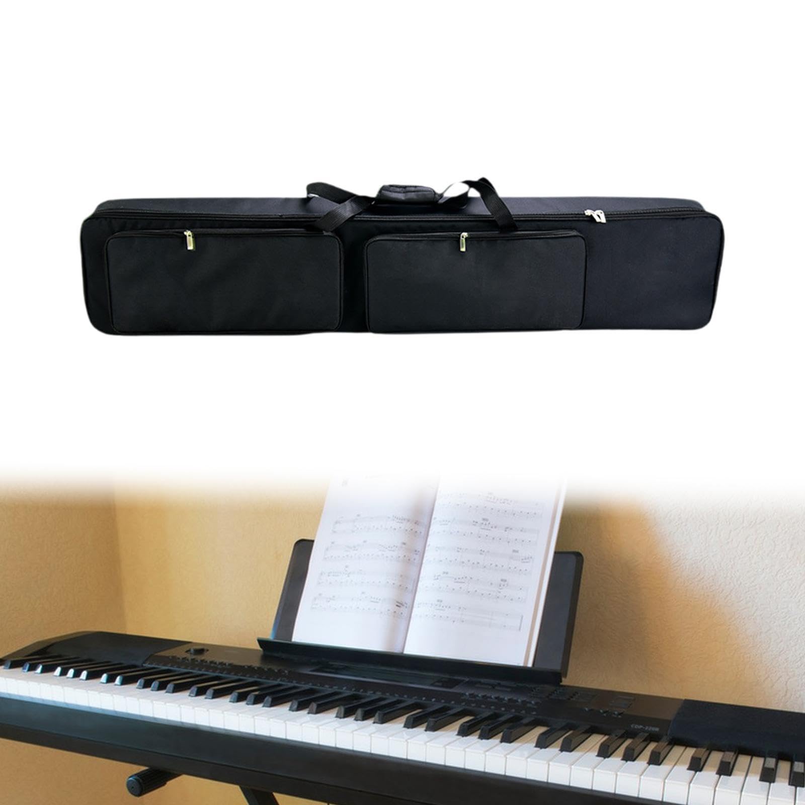 Amazon | JWQFBC 88鍵キーボードケース 電子ピアノケース キー電子