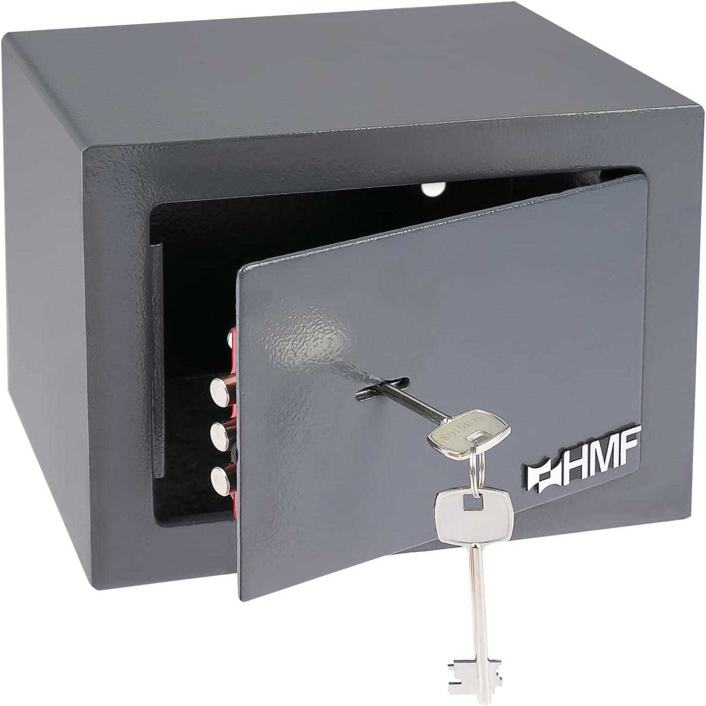 HMF 4921611 Safe, Furniture Safe Doublebit Lock, Home Security Mini