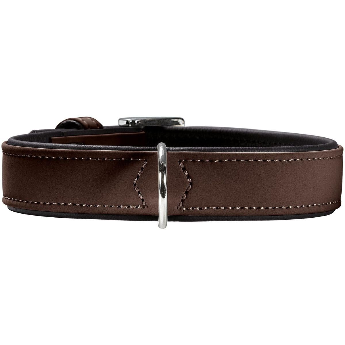 HUNTER Softie Dogs Collar, Brown, 50