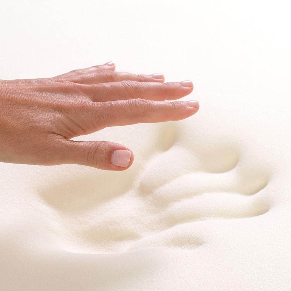 Custom 3 LB Memory Foam Mattress Topper for RVs, Boats, Trucks, & Sofa Beds (Short Queen 60x75)