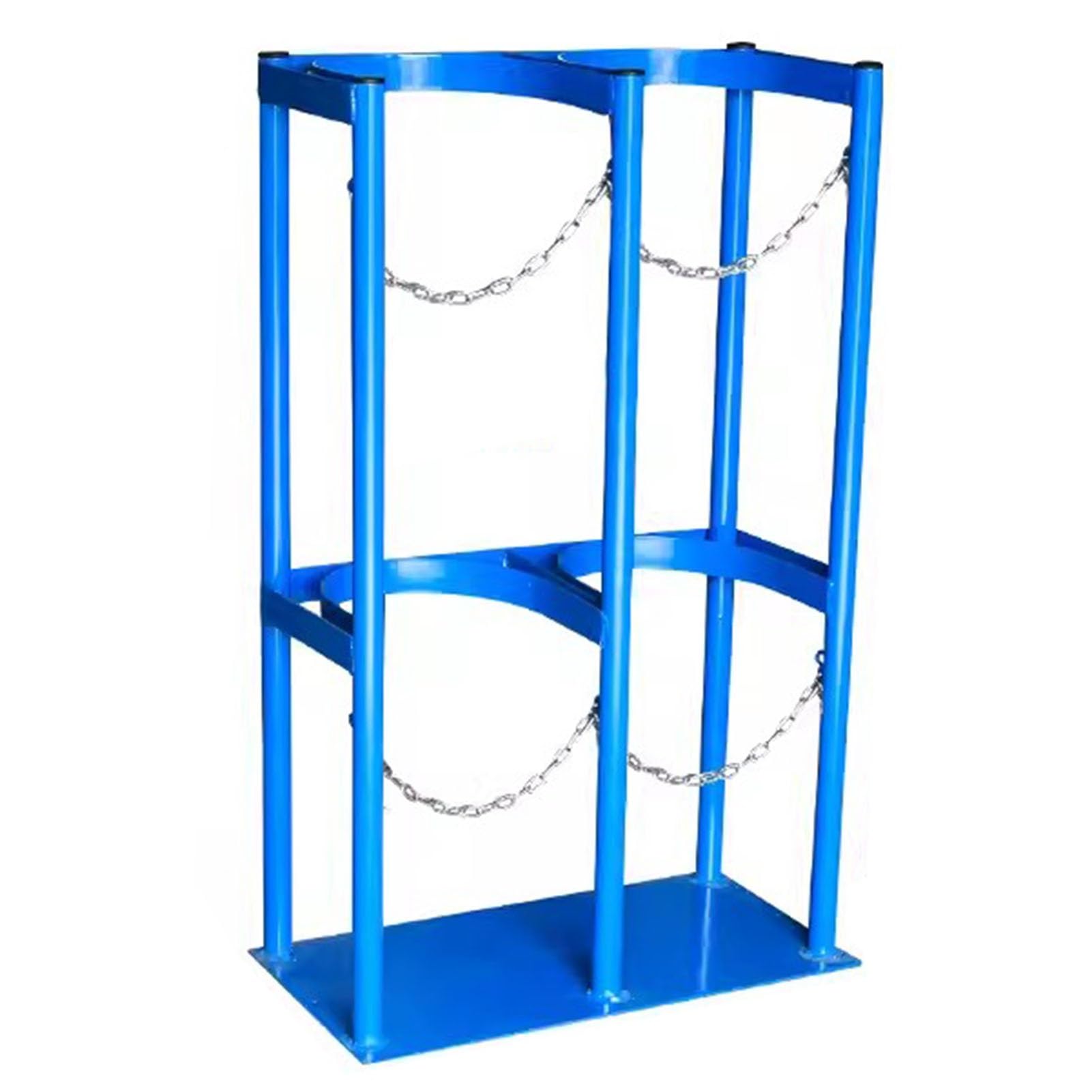 Estante de Lujo para Almacenamiento de oxígeno: Soporte Resistente para Tanques con Cadena Ajustable para un Transporte y organización Seguros en hospitales, Laboratorios,1