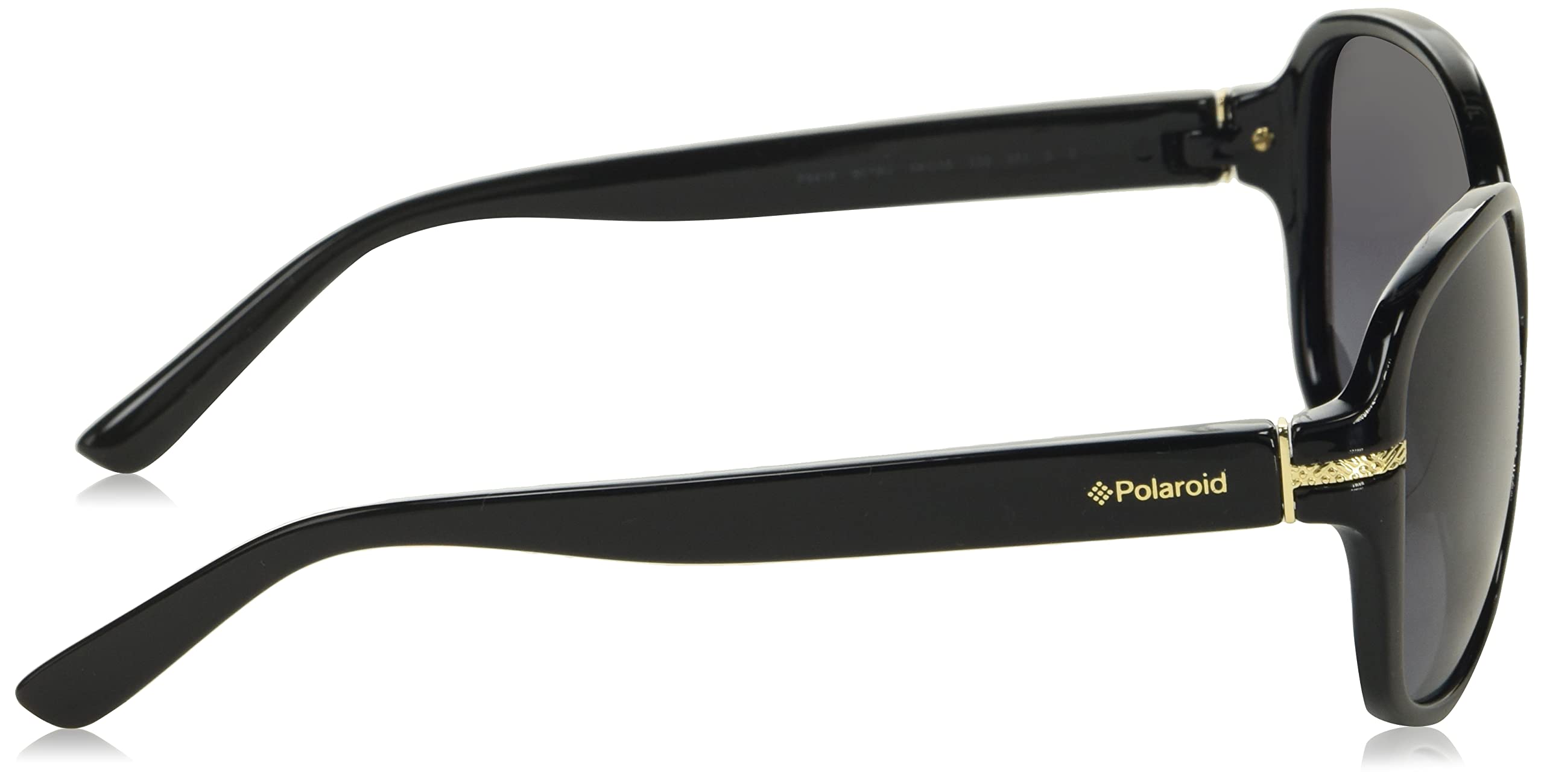 Polaroid Damskie okulary przeciwsłoneczne, czarny, 58