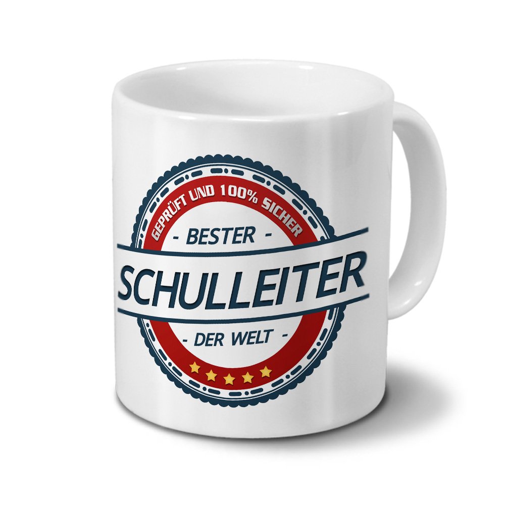 Printplanet Tasse „Filialleiter“ – Weißer Keramikbecher Mit Berufsaufdruck, 325 Ml, Spülmaschinengeeignet