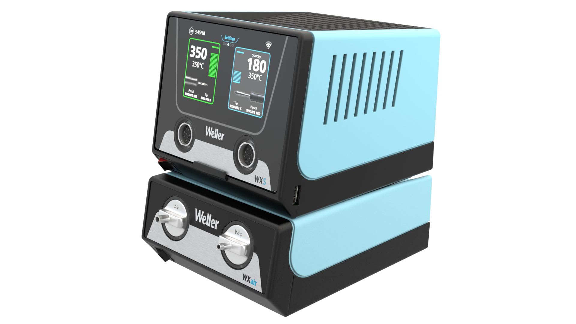 Weller T0053452699 Modulo di Rilavorazione WXair a 2 Canali, 70 W
