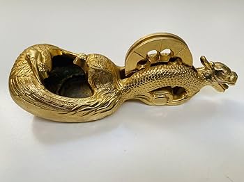 Amazon.co.jp: 装飾墨壺 墨壺文鎮 墨壺 墨斗 墨坪 墨壷 墨つぼ