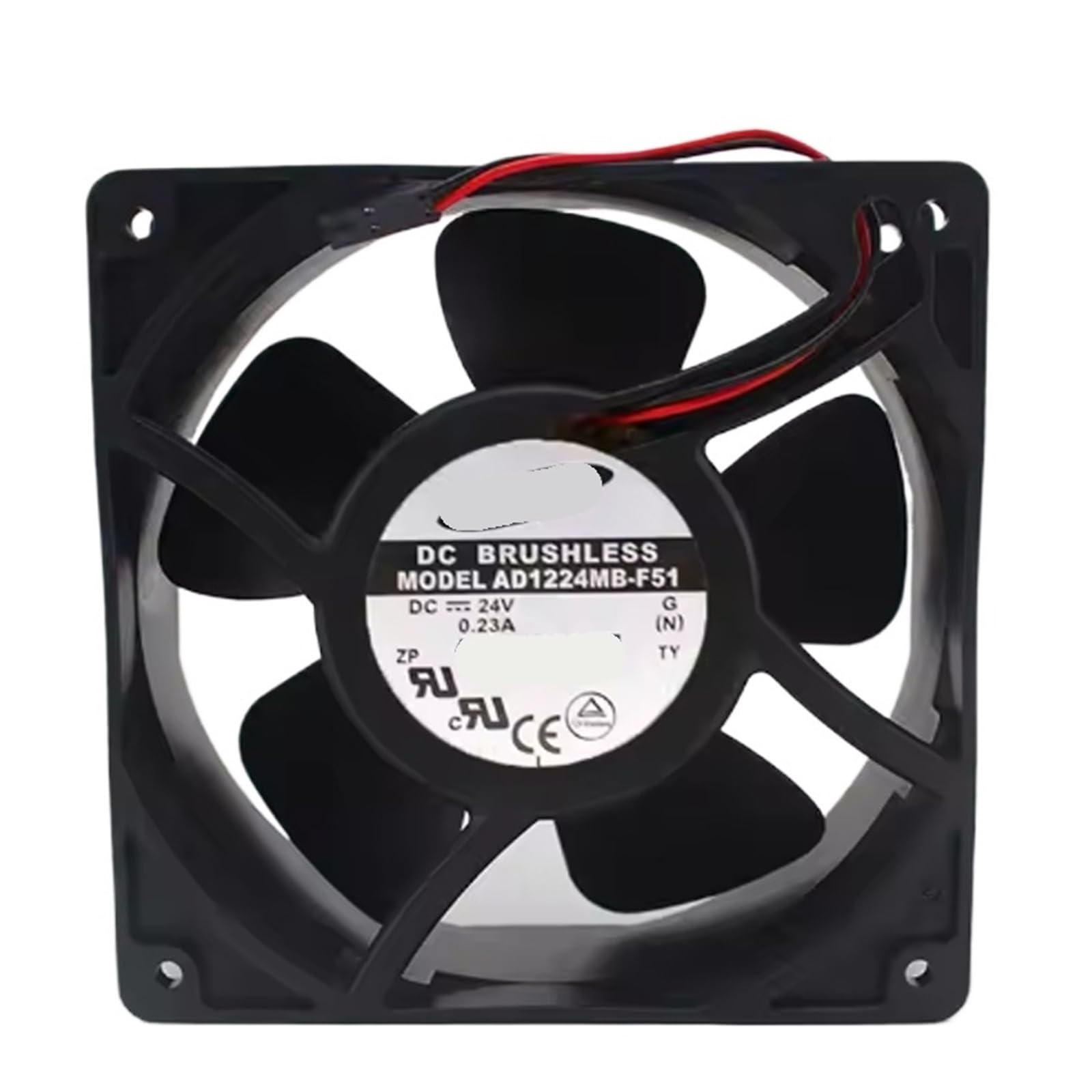 YMUGUEGH AQ1224MB/HB AD1224UB/HS-F51/F52 24V 12038 inverter fan(AD1224MB-F51 2wire)
