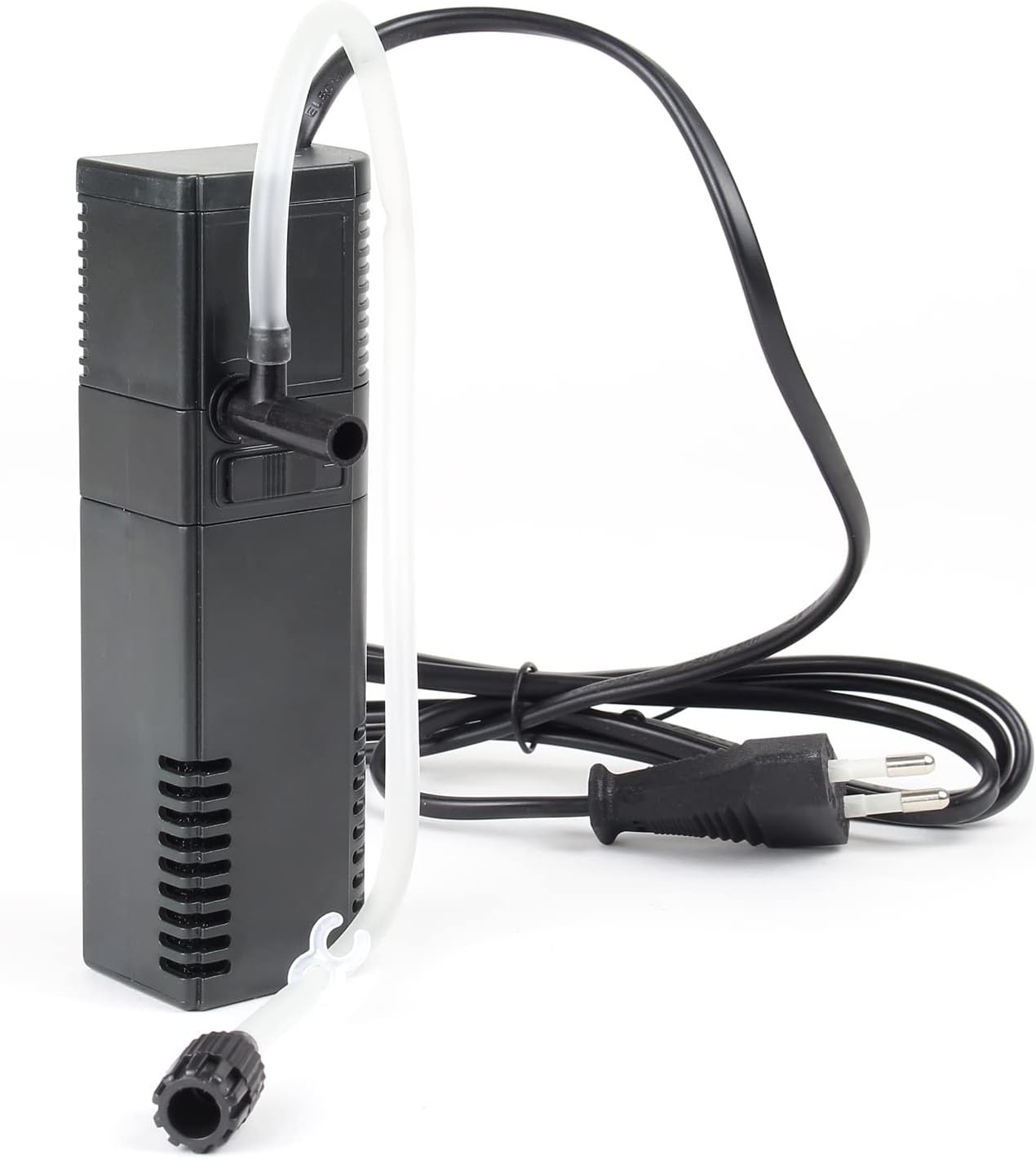 Assembled SunSun HJ-611B filter with aeration tube connected