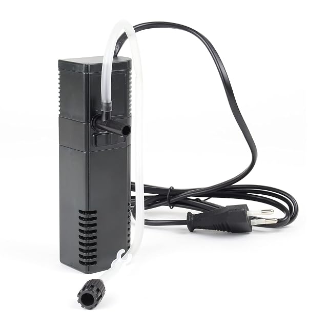 Foto 5 de 7 de SunSun HJ-311B Filtro interno de acuario con bomba 300 l/h 2 W acuarios hasta 40 l bomba filtrante…