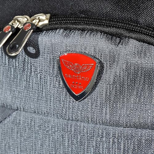 SANTINO, Mochila Notebook Minneapolis Poliéster Santino - SAN207U Cor: Cinza