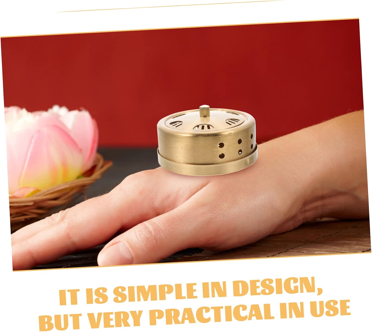 COLLBATH 3pcs Box Adjustable Moxibustion Tank Smoke Burning Tool for and Yoga Retreats Efficient Body Airflow for Optimal Heating