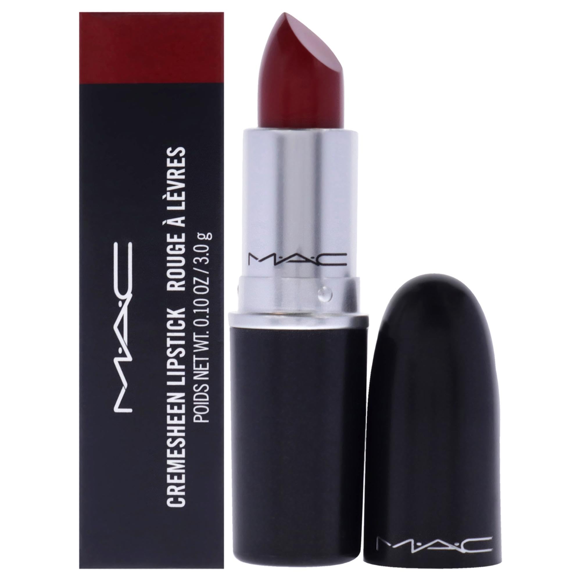 MACCremesheen Lipstick - 0.1 oz Brave Red