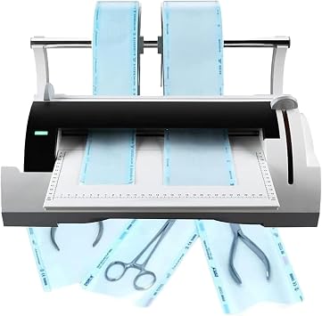 Dental Bags Sealing Machine,300mm Max Width,Automatic Temperature Control,for Clinics,Hospitals,Labs