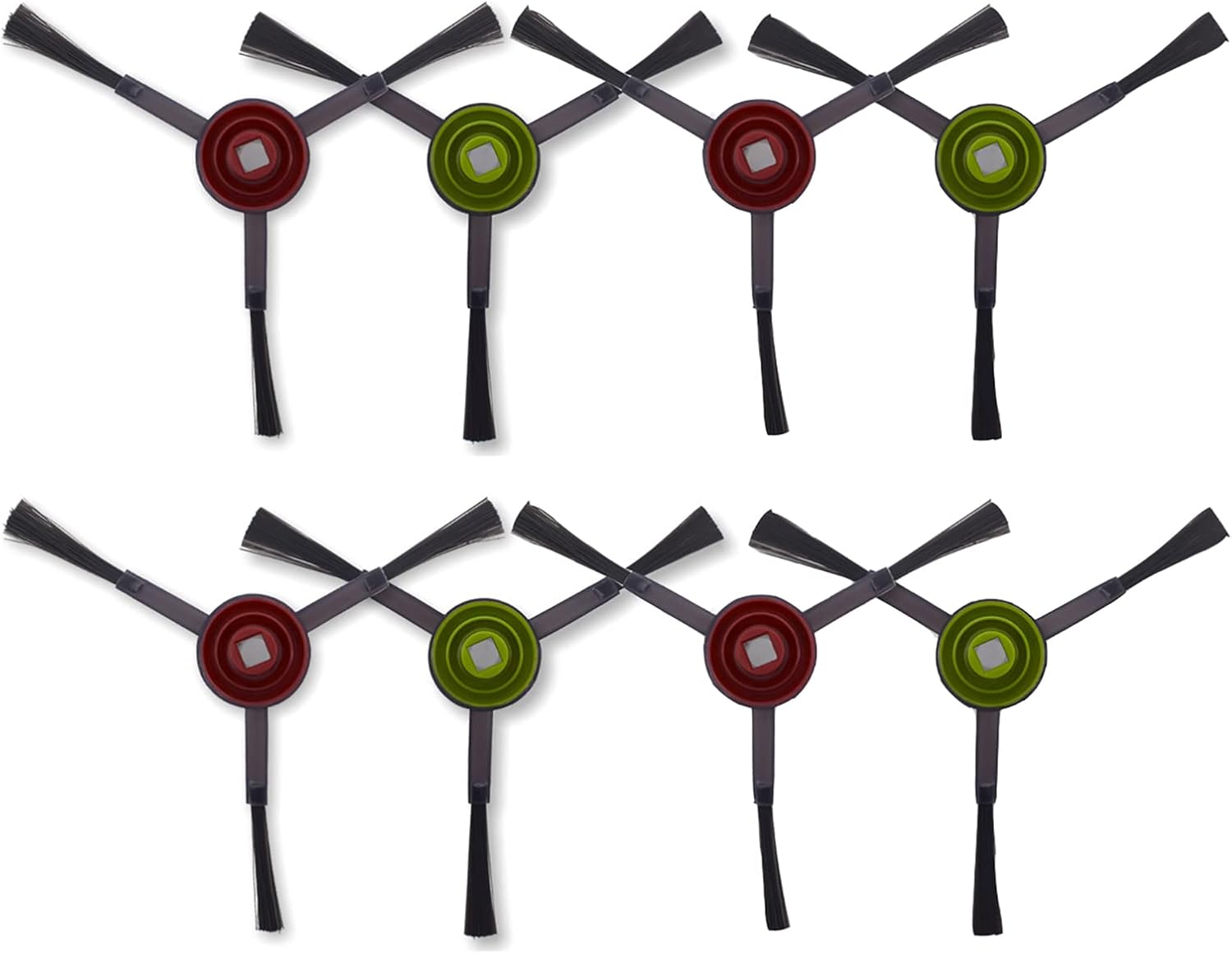 Replacement Accessories Kit Fit for ECOVACS T10 Turbo/T10 Omni/X1 Robot Vacuum Cleaner - 1 Roller Brushes, 2 Pair Side Brushes, 4 Mop Cloth, 2 Dust Bags, 2 Filter