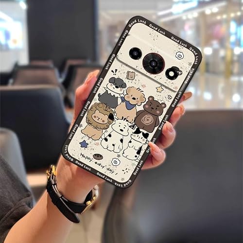 Phone Case Compatible with ZTE Nubia P7 Pro 5G/Optus X Value 5G, Anti-knock Animals Anti-dust Shockproof Phone Pouch Dirt-resist