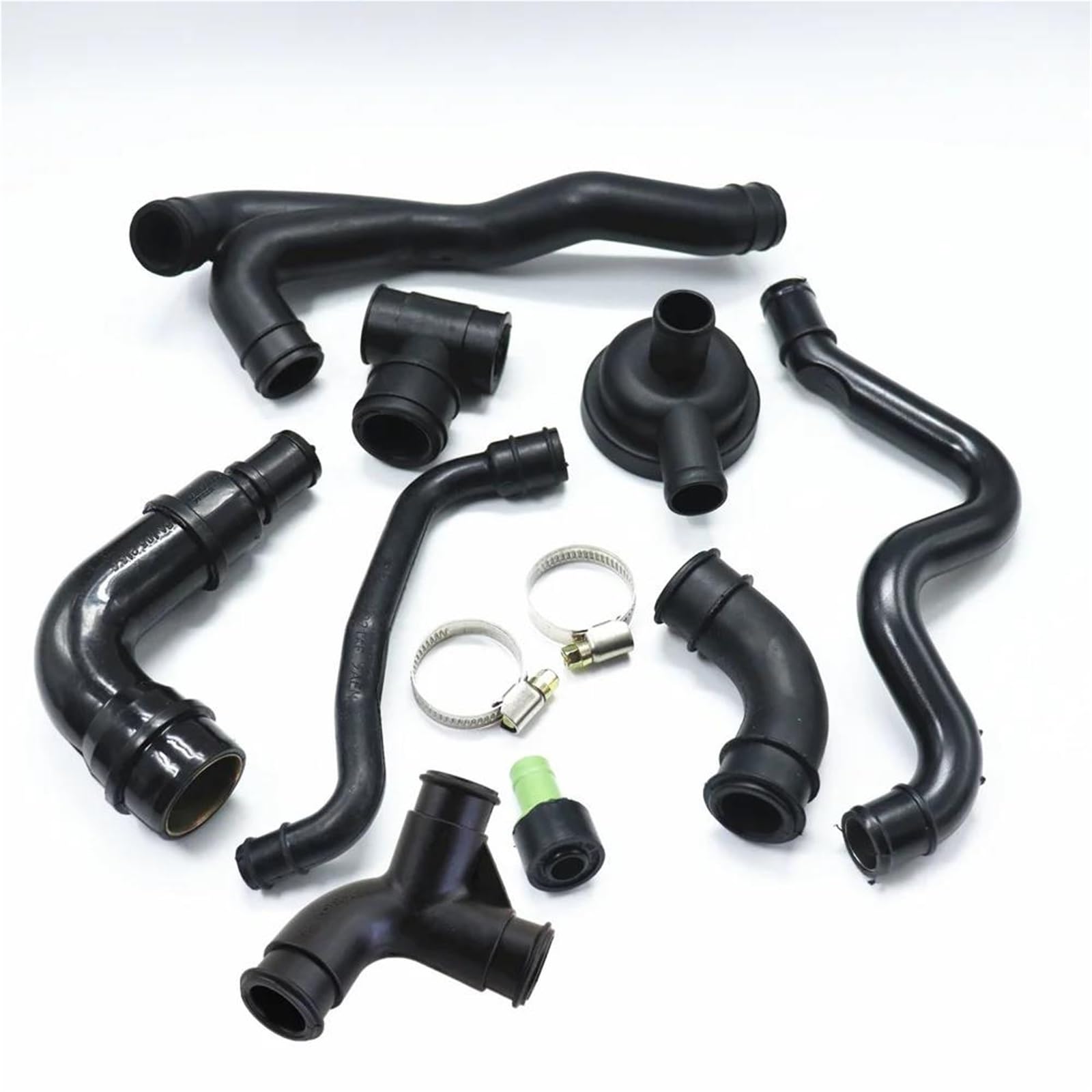 Piwine Dark Car Air Conditioning Engine Go In The Tube Hose Accessories For Vw For Golf Mk4 For Beetle For Jetta B5 For Bora(Dark)