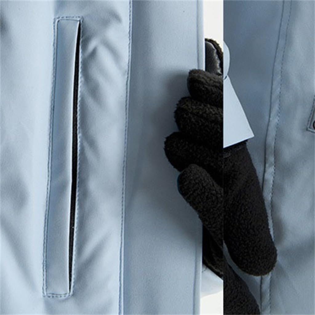 Outdoor Mountaineering Down Jacket Women's Mid-length High-end Hooded Warm