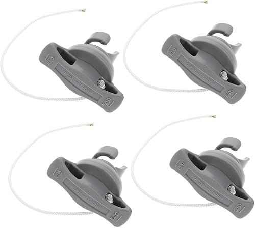 Veemoon Cubierta de válvula de aire para kayak, colchón inflado, accesorios de aire, colchón de aire, tapa de válvula de barco, tapa de adaptador de