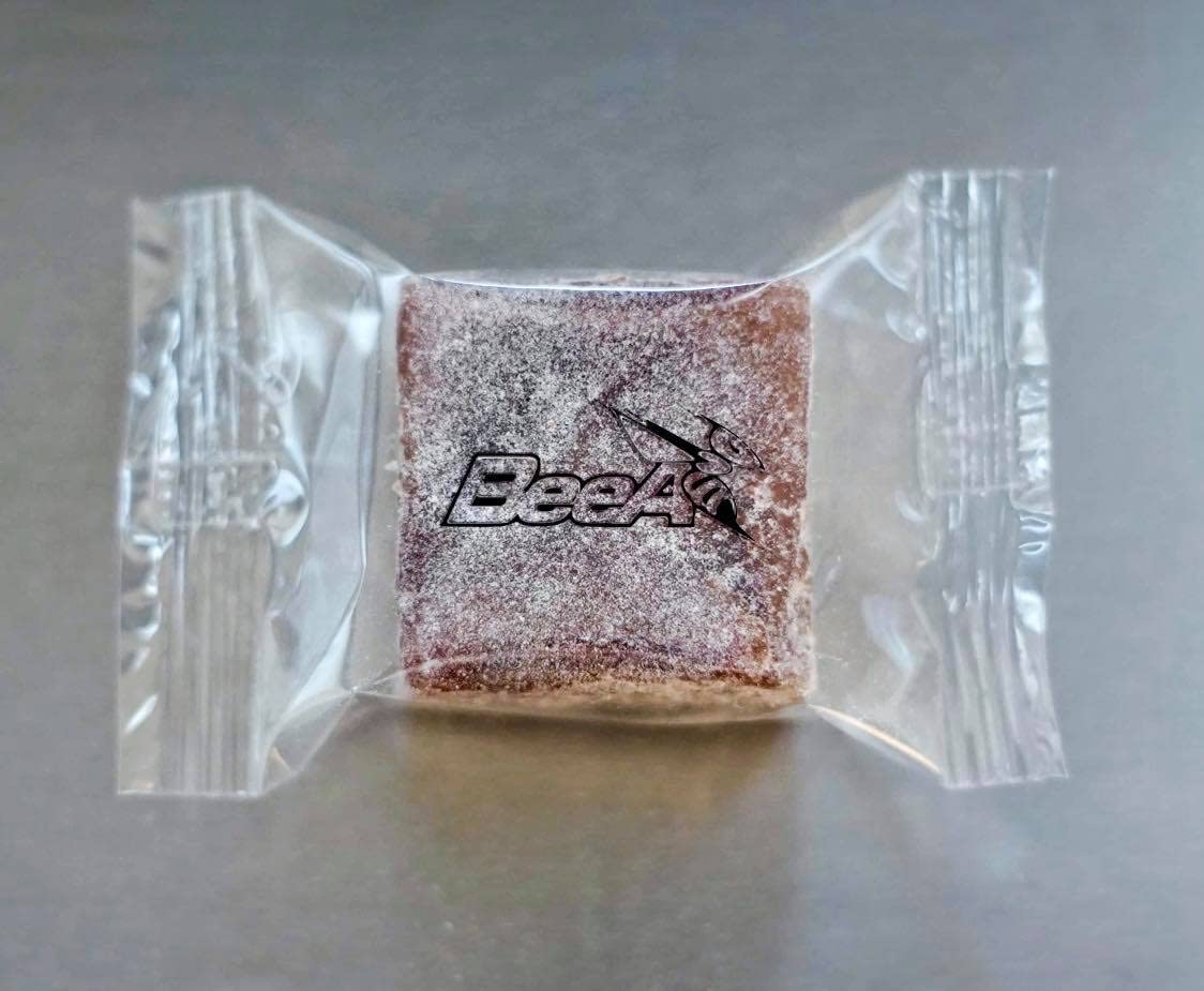 BEEA - Coffret Pates de fruits Bio et Artisanales - 100% Fabriquées en FRANCE - 14 x 20g - Mini Barres énergétiques idèales sport - Snack fruit