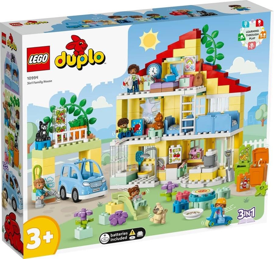 LEGO DUPLO Town Dom rodzinny 3 w 1 (10994) [KLOCKI]