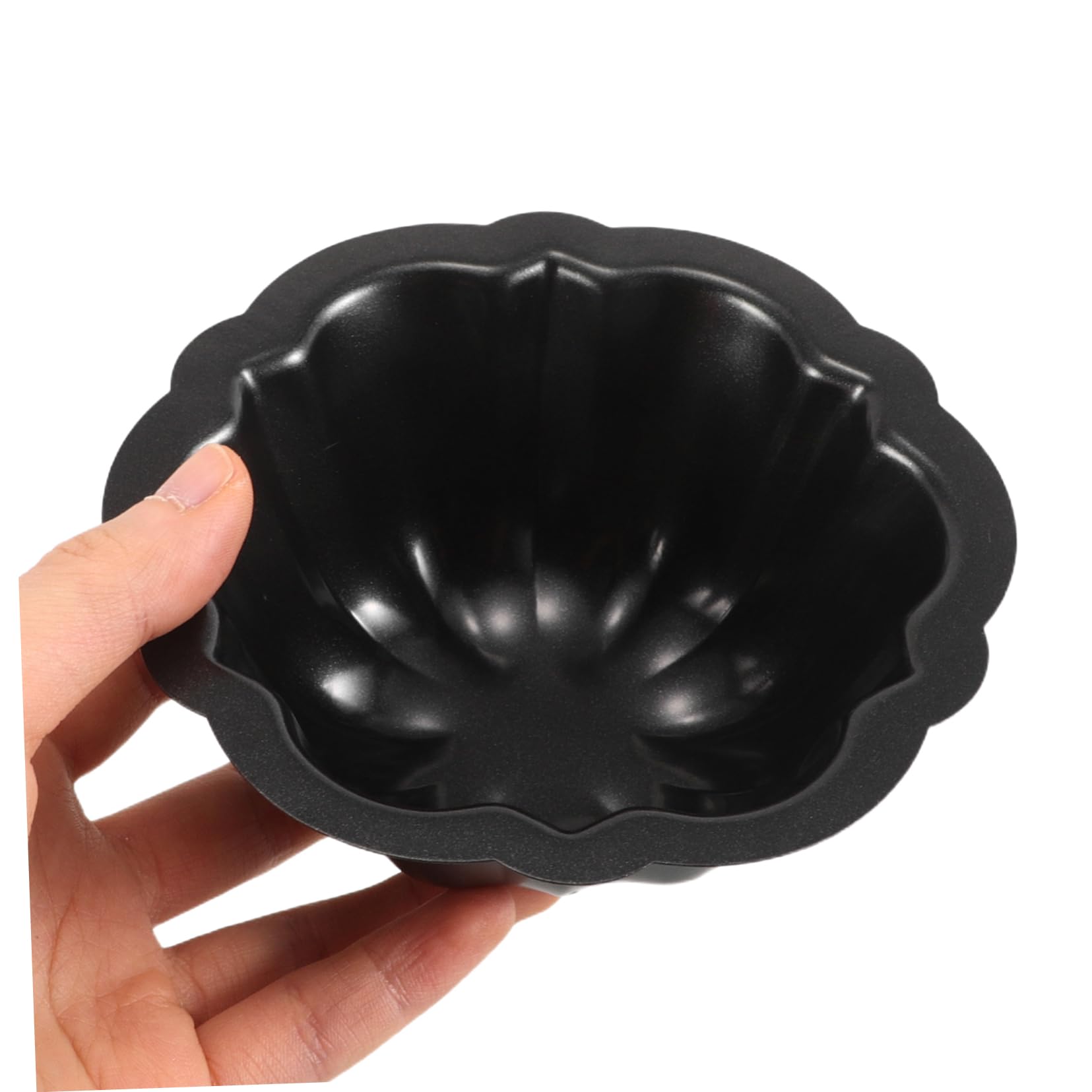 Mikinona Molde para Pasteles 10 Piezas de Acero al Carbono Negro | Diseño Antiadherente, Patrones de Dibujos Animados Creativos, Fácil de Guardar
