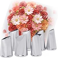 Vista 12 de Juego de puntas de macaron, puntas redondas grandes para glaseado, puntas redondas de glaseado, boquillas de glaseado de crema para cupcakes