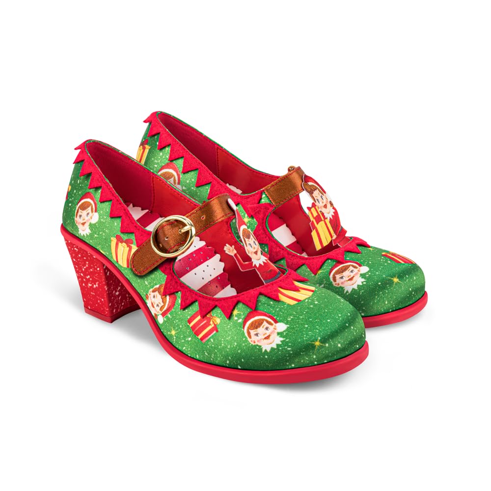 Hot Chocolate Design Chocolaticas Mid Heels Women's Mary Jane Pumps — view 32