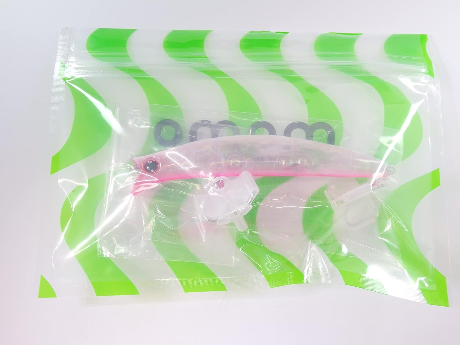 momolures - momowake 90 110 Floating Subsurface Minnow for Saltwater Bass fishing (110mm - PEARL RB), 90mm 110mm - Image 4