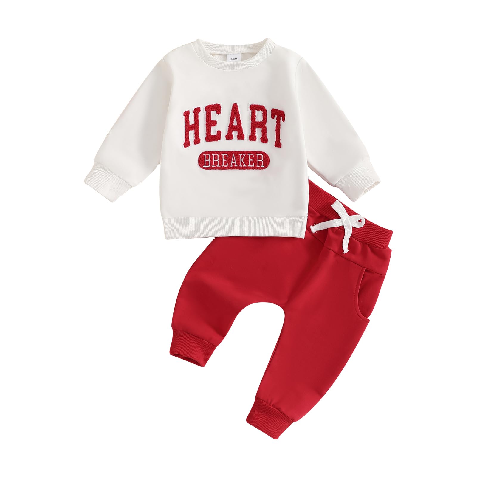 Kleinkind Baby Jungen Kleidung Rundhalsausschnitt Sweatshirt Langarm Brief Druck Shirt mit Hose Niedliche Herbst Winter Outfits