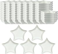 Vista 23 de Plato de cerámica multiusos en forma de corazón para condimentos, platos de sushi para aperitivos (juego de 4)