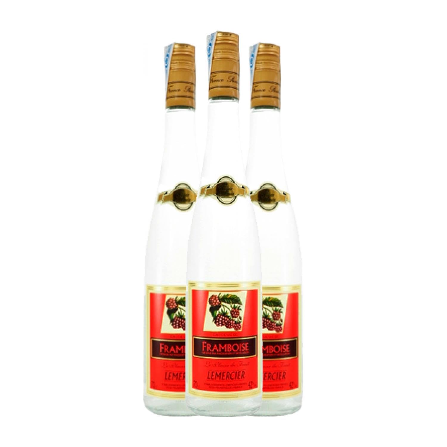 Licores Lemercier Frères Framboise 70 cl (Caja de 3 Botellas de 70 cl)
