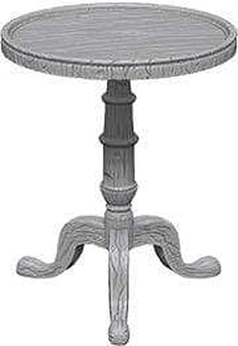 WizKids Deep Cuts - Miniaturas sin pintar Terreno: Wave 5: Mesas redondas pequeñas