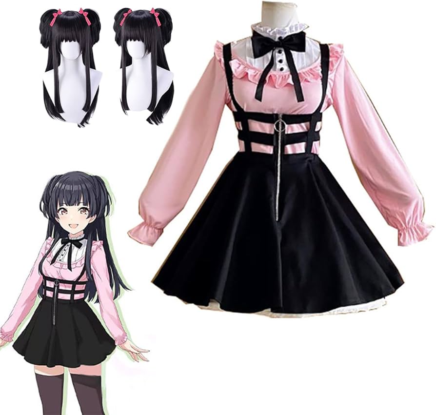 コスプレフルセット 黛冬優子 Amazon.co.jp: [HAOJEE]黛 冬優子 まゆずみ ふゆこコスプレ衣装