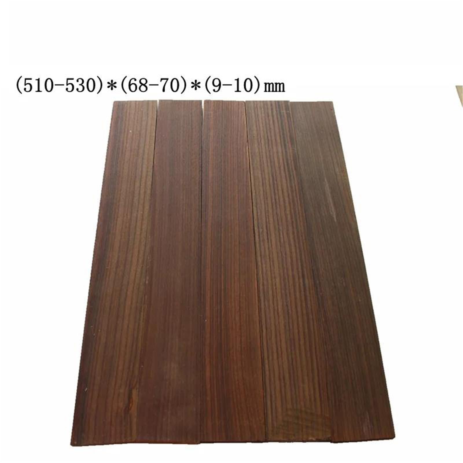 DIY Półwykończony Materiał Podstrunnicy Gitary Palisander Akcesoria Gitarowe 520 * 70 * 10mm Tuner Gitary(B)