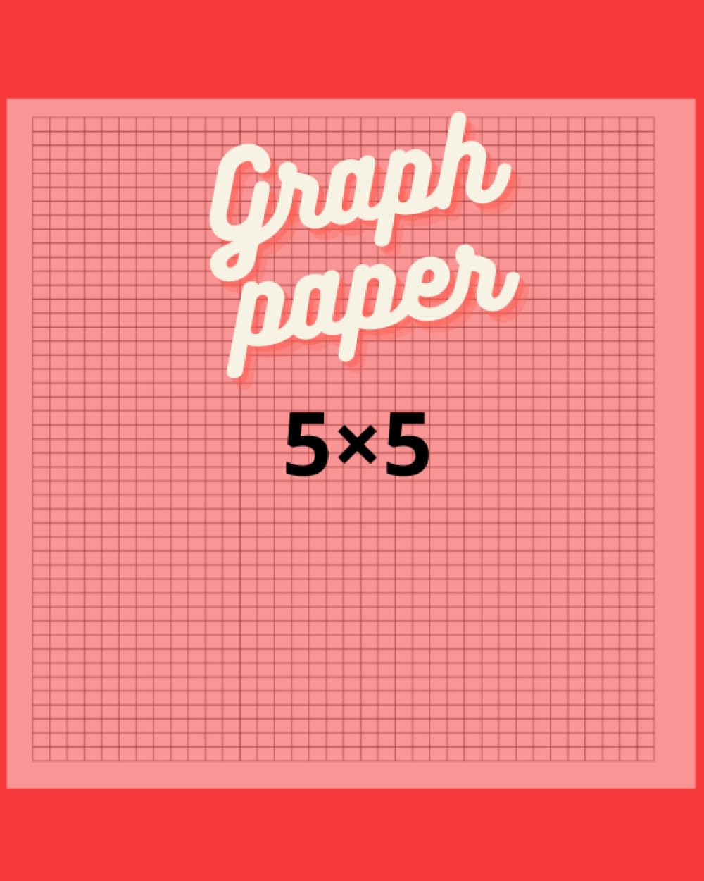 Independently published Graph paper 5×5