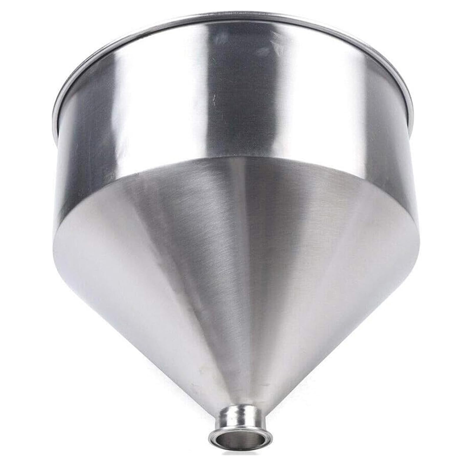 304 Edelstahl Abfülltrichter Dosiertrichter 10L 30L 50L Paste Flansch,50L,6