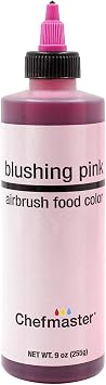 Chefmaster Airbrush Spray Food Color, 9-Ounce, Blushing Pink