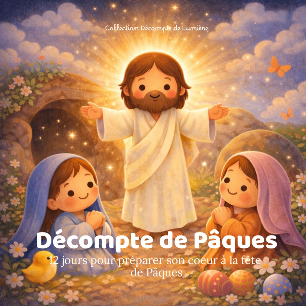 Décompte de Paques: Un tendre moment de lecture pour compter les jours avant Pâques (Décompte de Lumière)