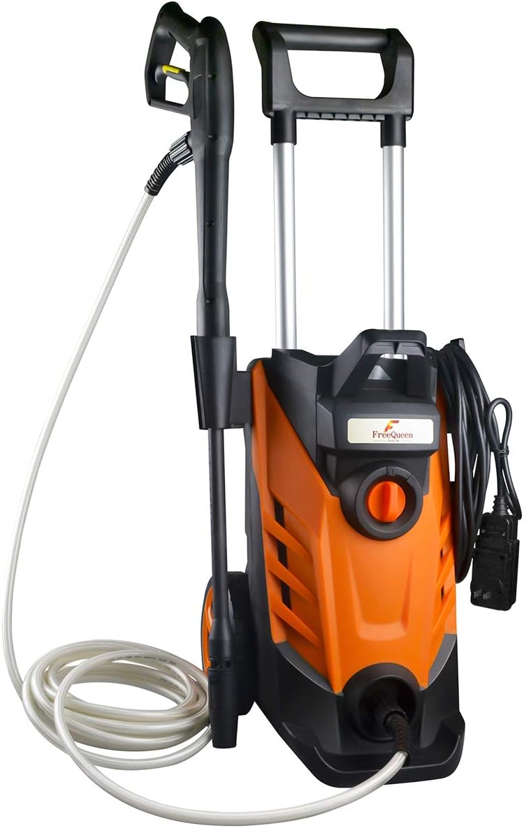 2180 PSI 2.4 GPM 15-Amp Electric Pressure Washer 1800W Power Cleaner Machine with Sprayer and High Pressure Hose