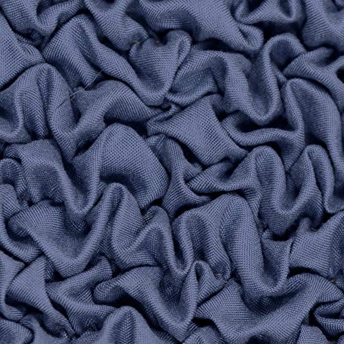 Paulato By Ga.i.co. Sectional Sofa Cover - Corner Sofa Slipcover - Soft Polyester Fabric Slipcovers - 1-Piece Form Fit Stretch Furniture Cover - Microfibra Collection - Blue (Corner Sofa) #TOP6