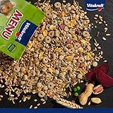 Vitakraft Menu Vital, Hamsterfutter, mit Gemüse, mit Nüssen, mit lebenswichtigen Vitaminen und Mineralien, ohne Zusatz von Zucker und Getreide (6X 400g)