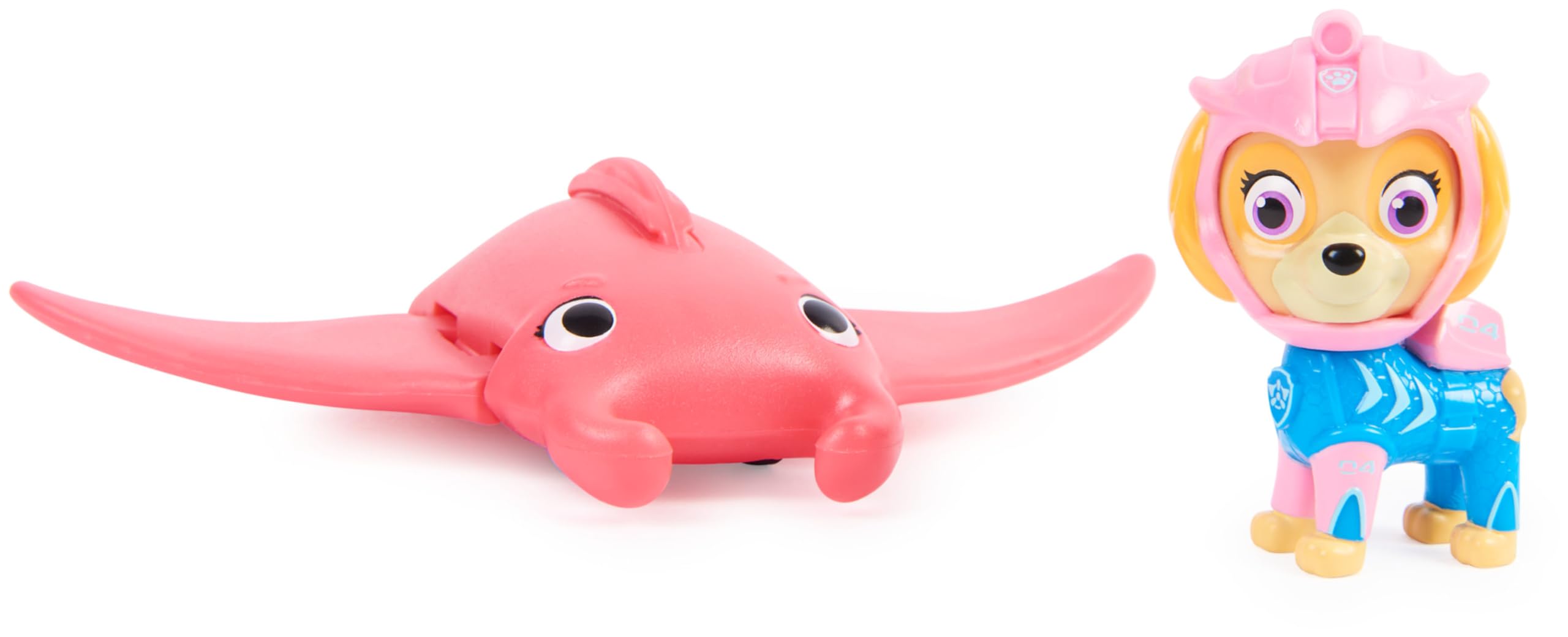 Paw Patrol Aqua Pups - Skye and Manta Ray Figures