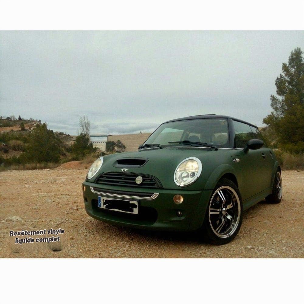 AutoFullCar - Full Dip Peinture pour voiture Vert militaire Flacon 4 litres - Prêt à appliquer