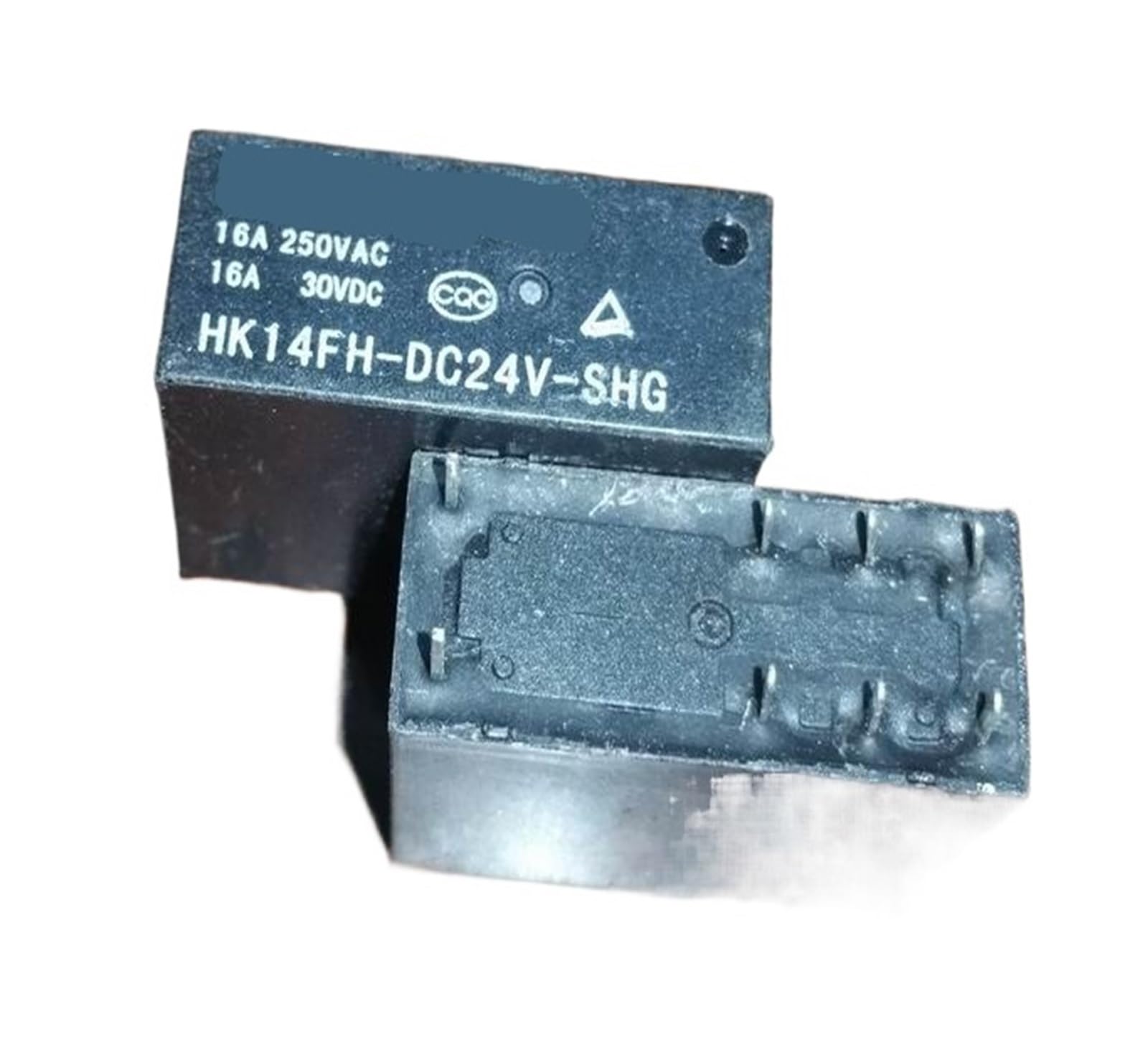 Relais HK14FH-DC24V-SHG boîtier robuste 16A pour montage précis - 2