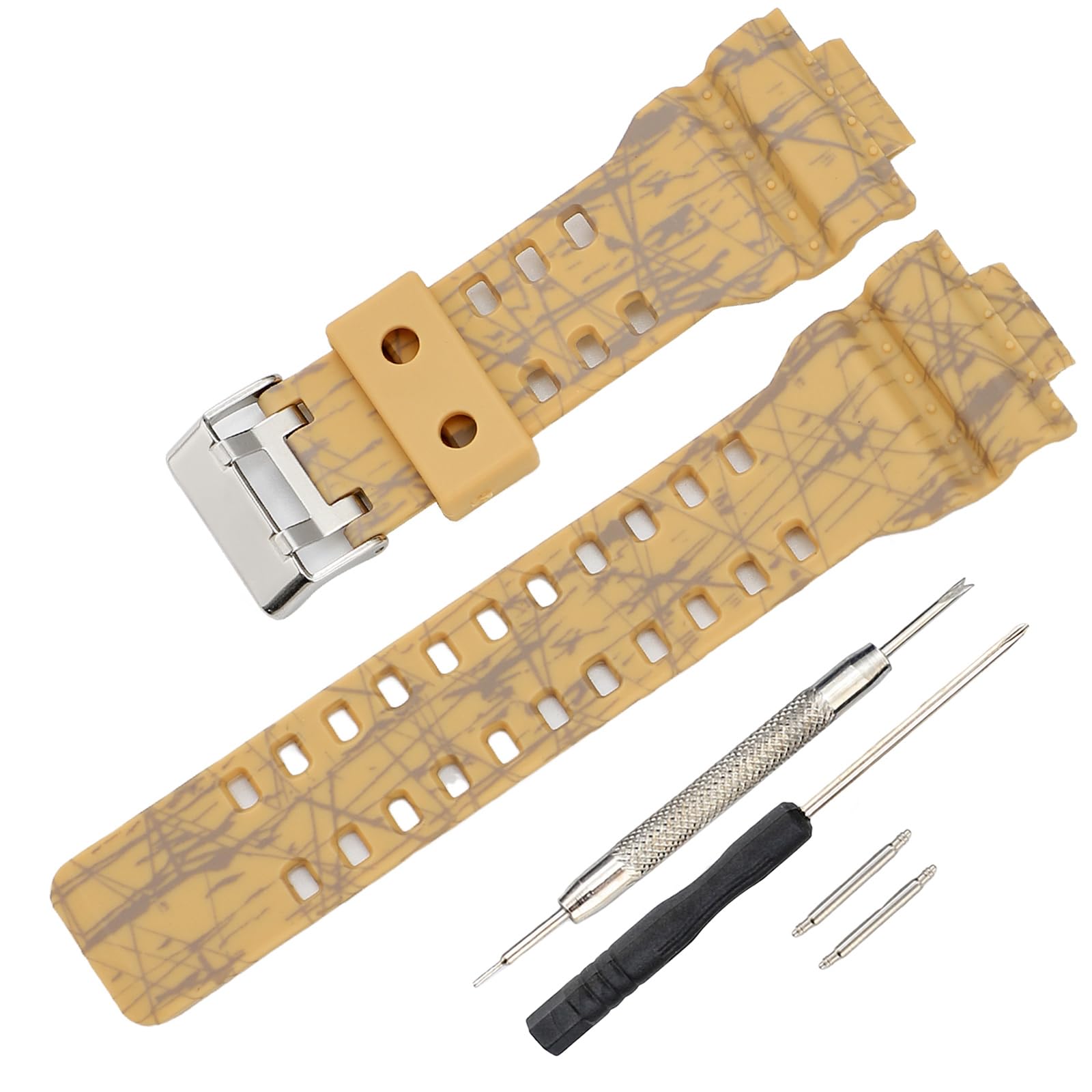 16mm G-Shock replacement watch bands for Casio G-Shock GLS-8900/GW-8900/GA-110/GA-100C/GA-120/GD-110/GLS-100