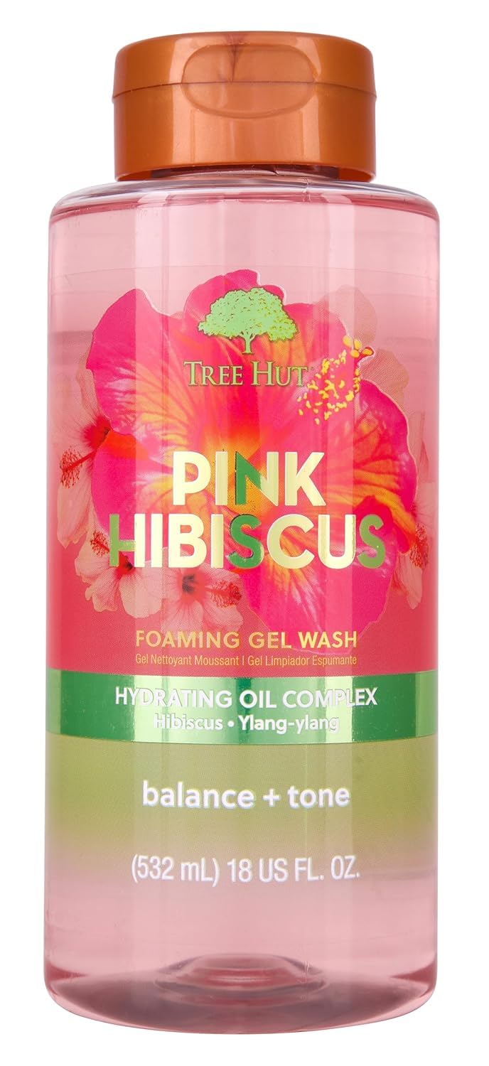 Tree Hut Body Wash, Pink Hibiscus, 18 Fl Oz