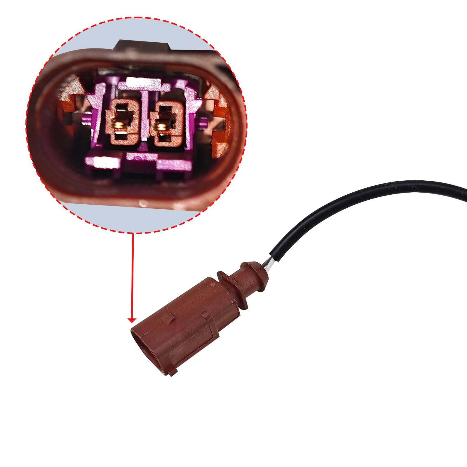 Sensor de Temperatura de Gases de Escape 4H0906088F y Sensor EGT 4H0906088B para Modelos diésel Audi A8 4H Q7 4L (2007-2015).