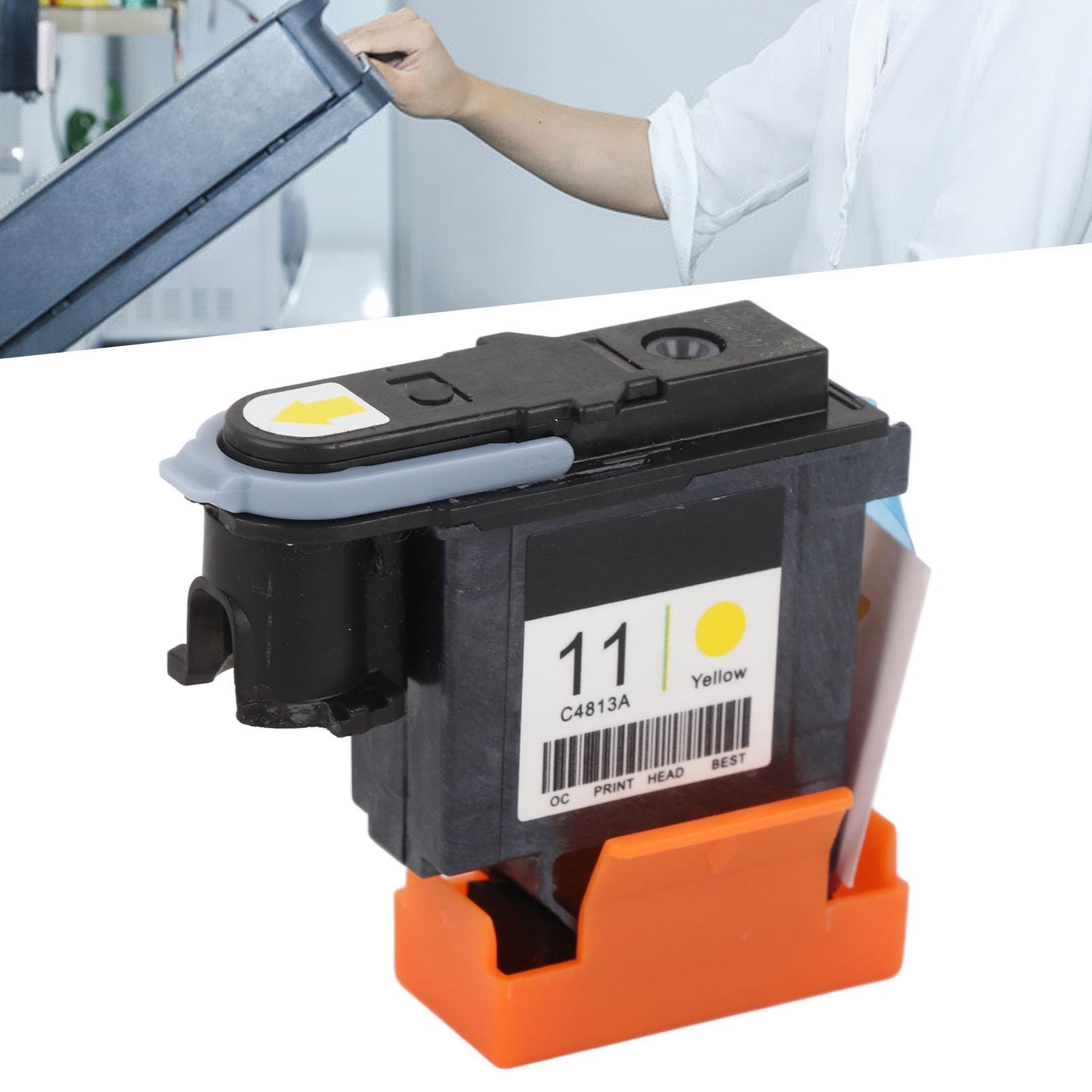 C4813A Testina di Stampa a Colori, Sostituzione Testina di Stampa Gialla, Risoluzione Chiara, Risultati Uniformi, Alta affidabilità, Sostituzione Testina di Stampa per