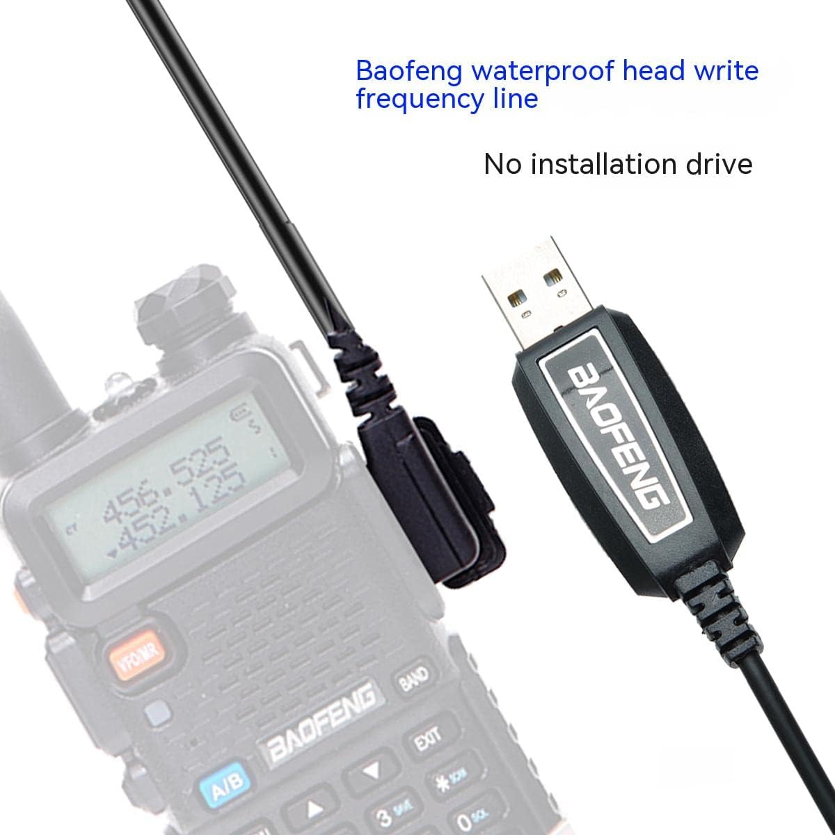 BAOFENG Genuine Programming Cables are Suitable for Two Amateur Portable radios: UV-5R, 5RA, 5R Plus, 5RE, UV-82, BF-F8HP, UV3R Plus, BF-888S, 5R EX, 5RX3, GA-2S, BF- F8+, H777 UV82HP, etc