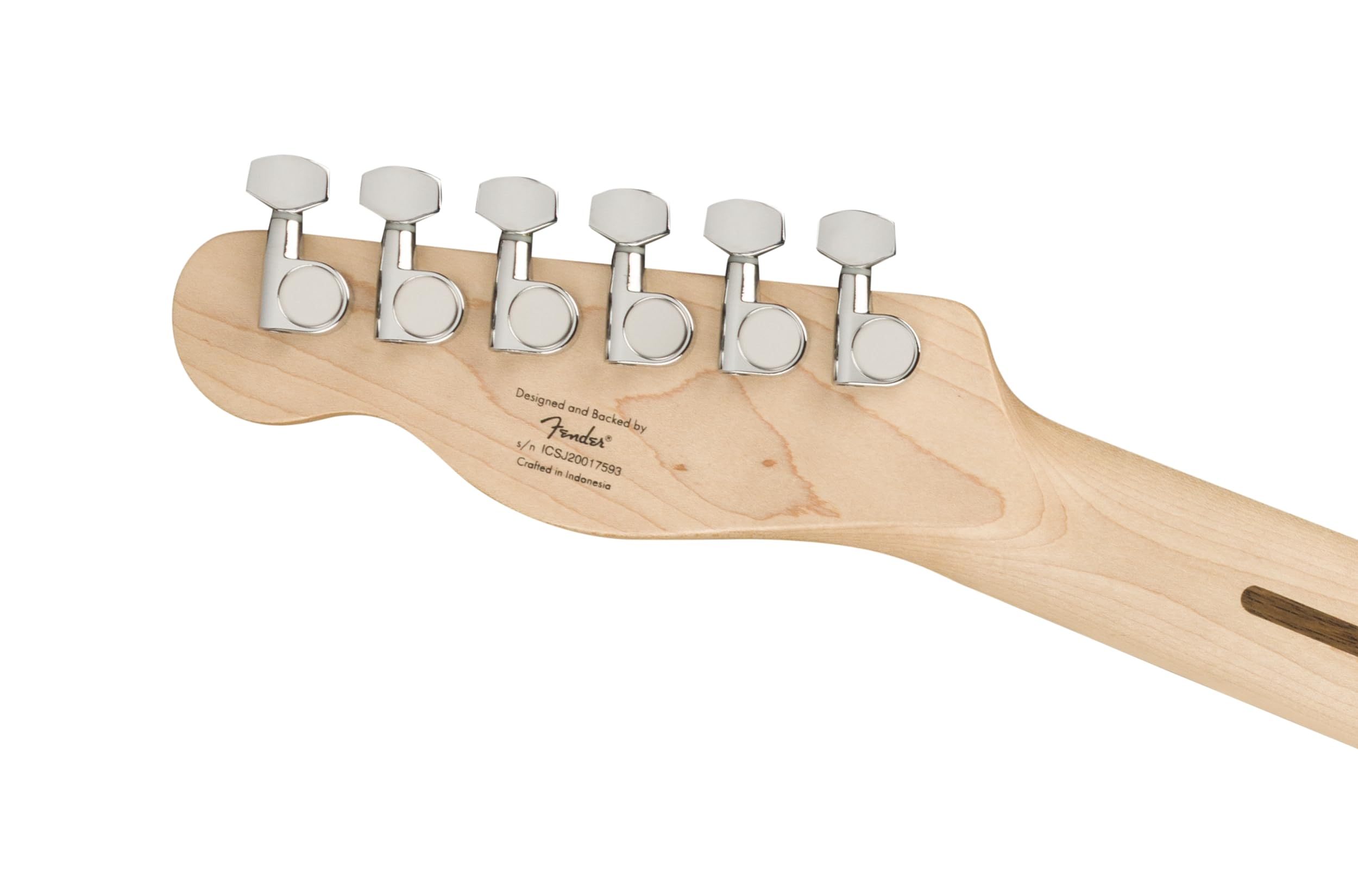 Squier by Fender Affinity Series Telecaster, E-Gitarre, Indisches Lorbeergriffbrett, Olympisch Weiß, Inklusive kostenloser virtueller Kurse auf Fender Play
