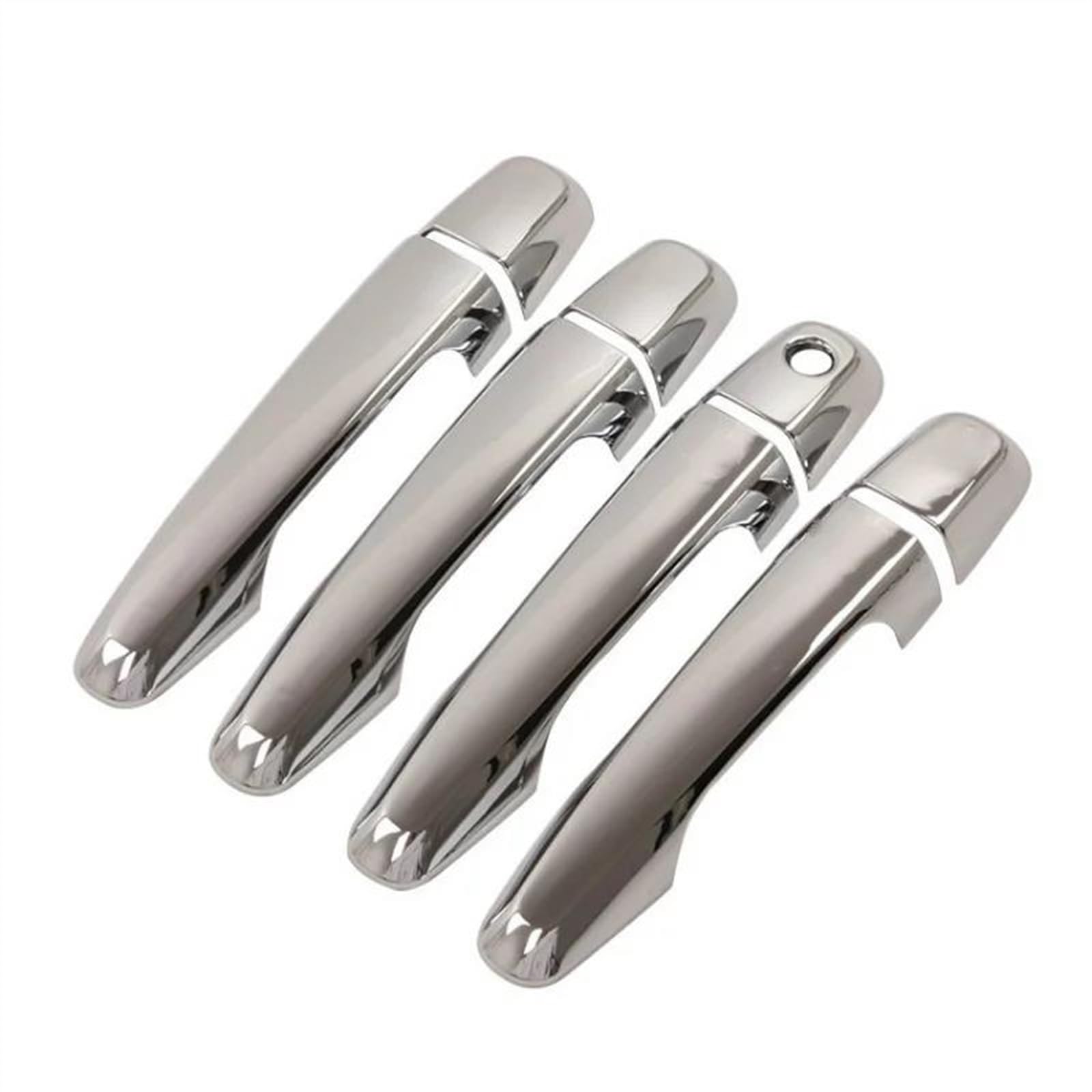 Noheeu A Car Exterior Door Handle Trim Cover Decoration Ccessories Bs For Mitsubishi L200 For Pickup 2015-2019 2020(A)